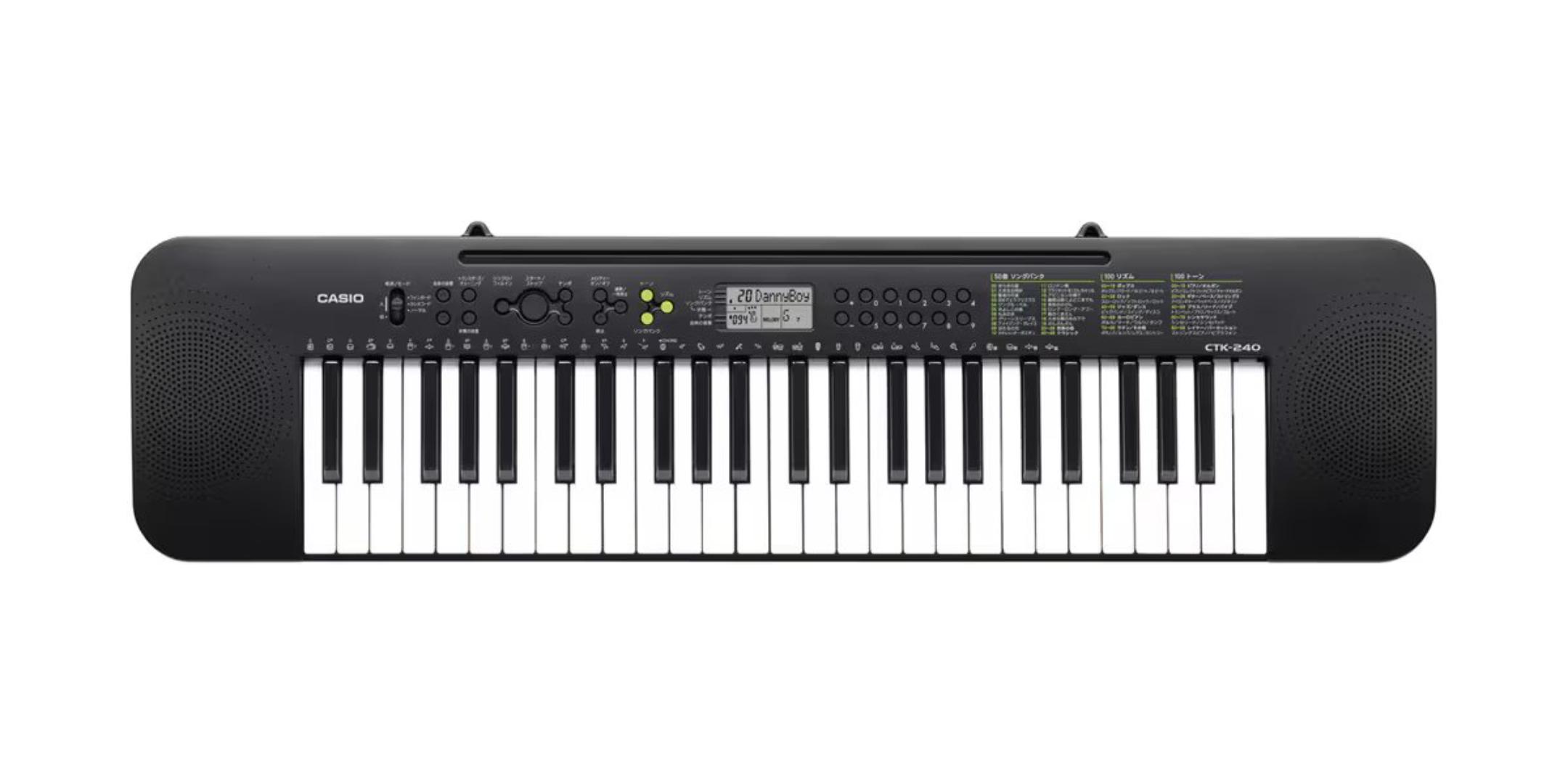 Casiotone Portable Digital Piano, Black