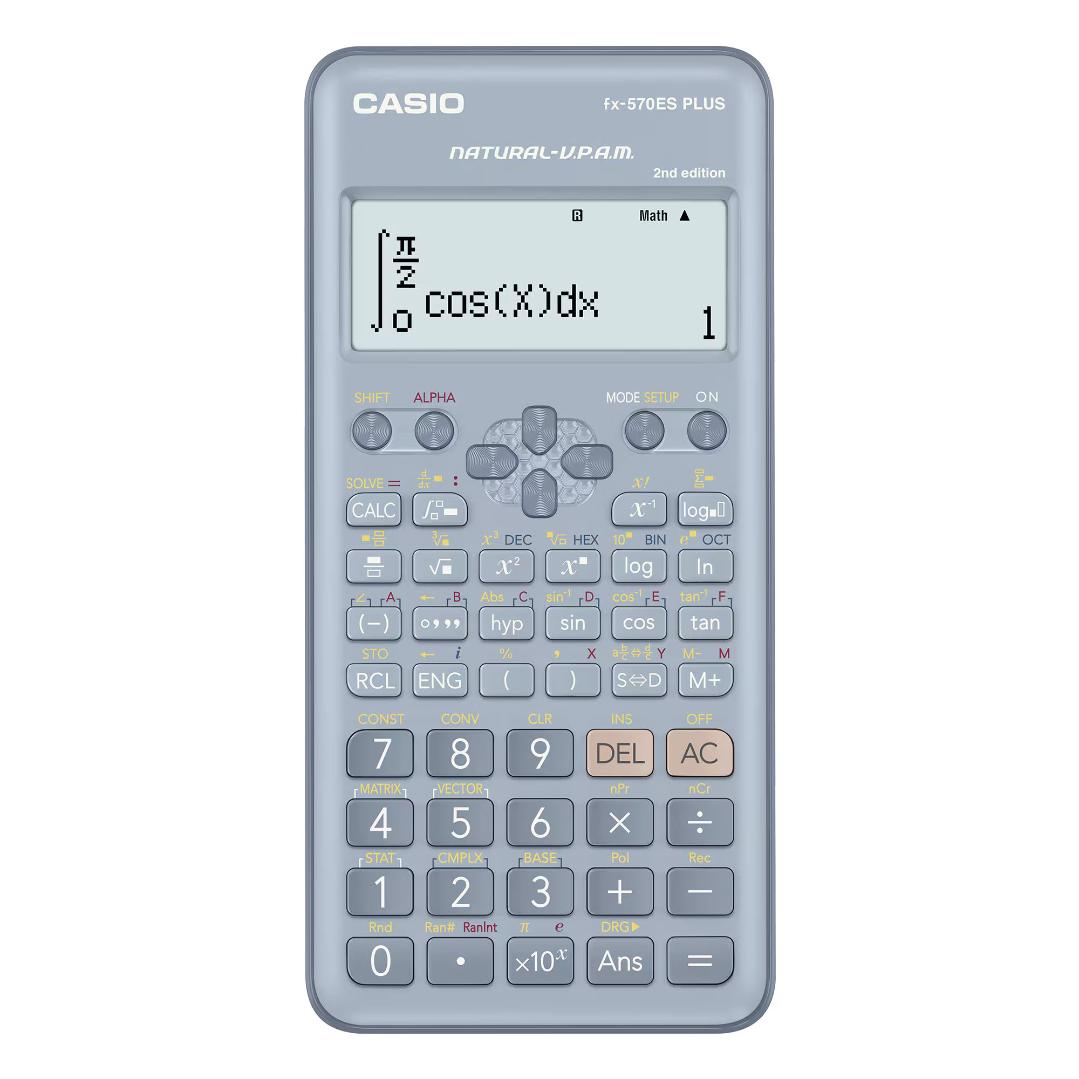 Casio Scientific Calculator, FX-570ES PLUS - Blue