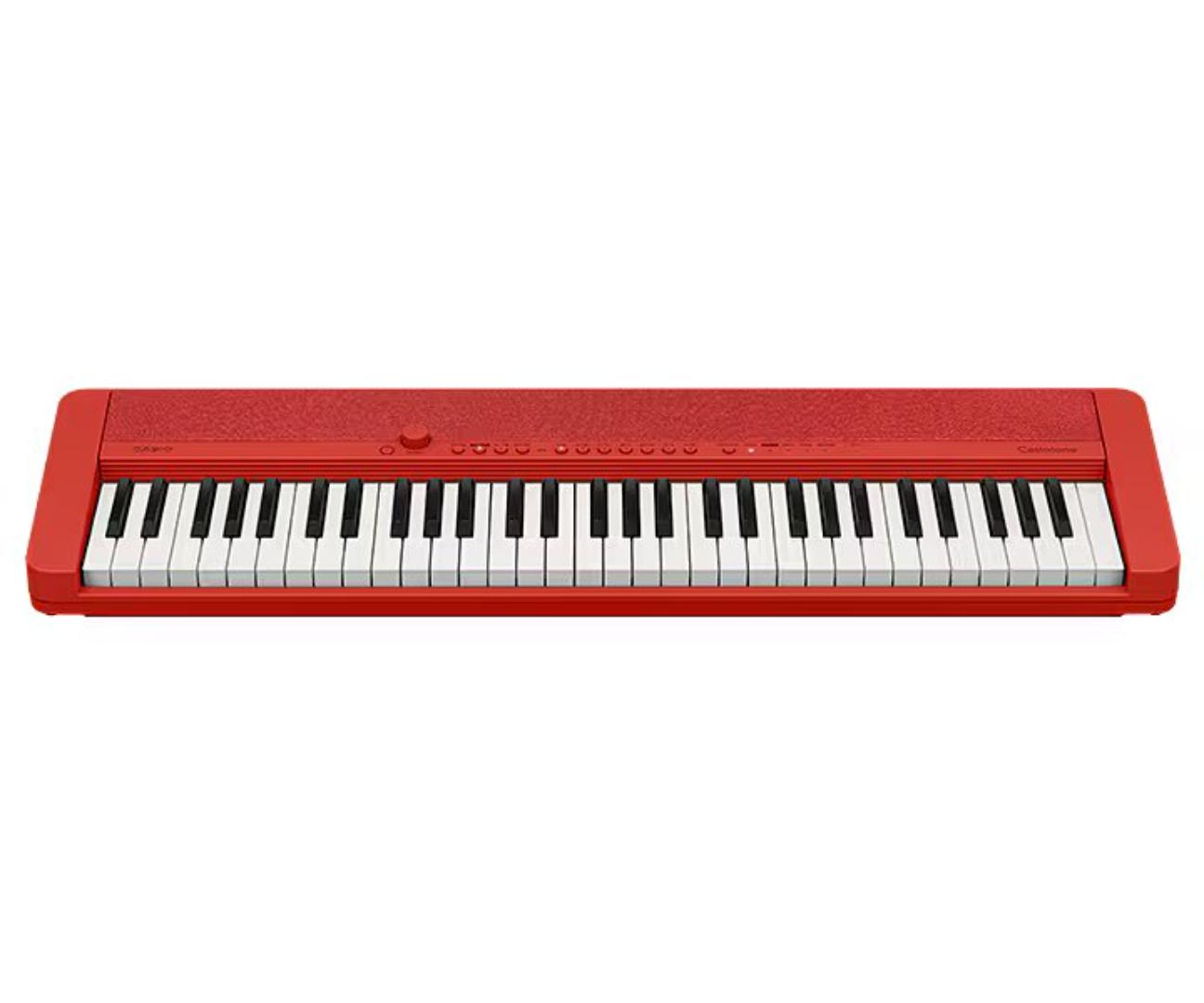 Casiotone Portable Digital Piano, Red