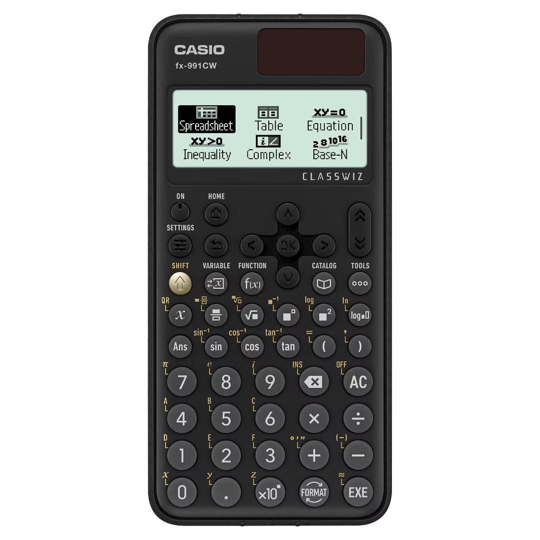 Casio FX-991CW Standard Scientific Calculator - Black